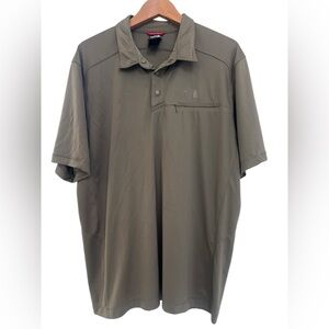 The North Face Men’s Brown Golf Polo Size XXL